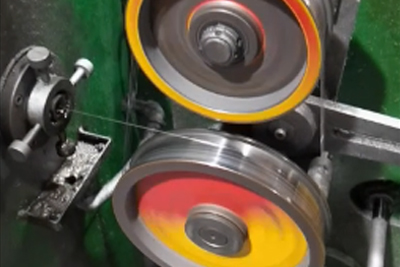 Proceso de trefilado y cepillado de alambre de 0.1 a 0.5 mm